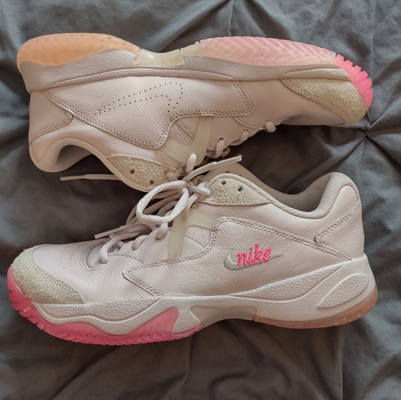 Nike Court Lite 2 Pale Pink / White-Racer Pink Men’s Size 8 CJ6781-600 - Picture 6 of 12